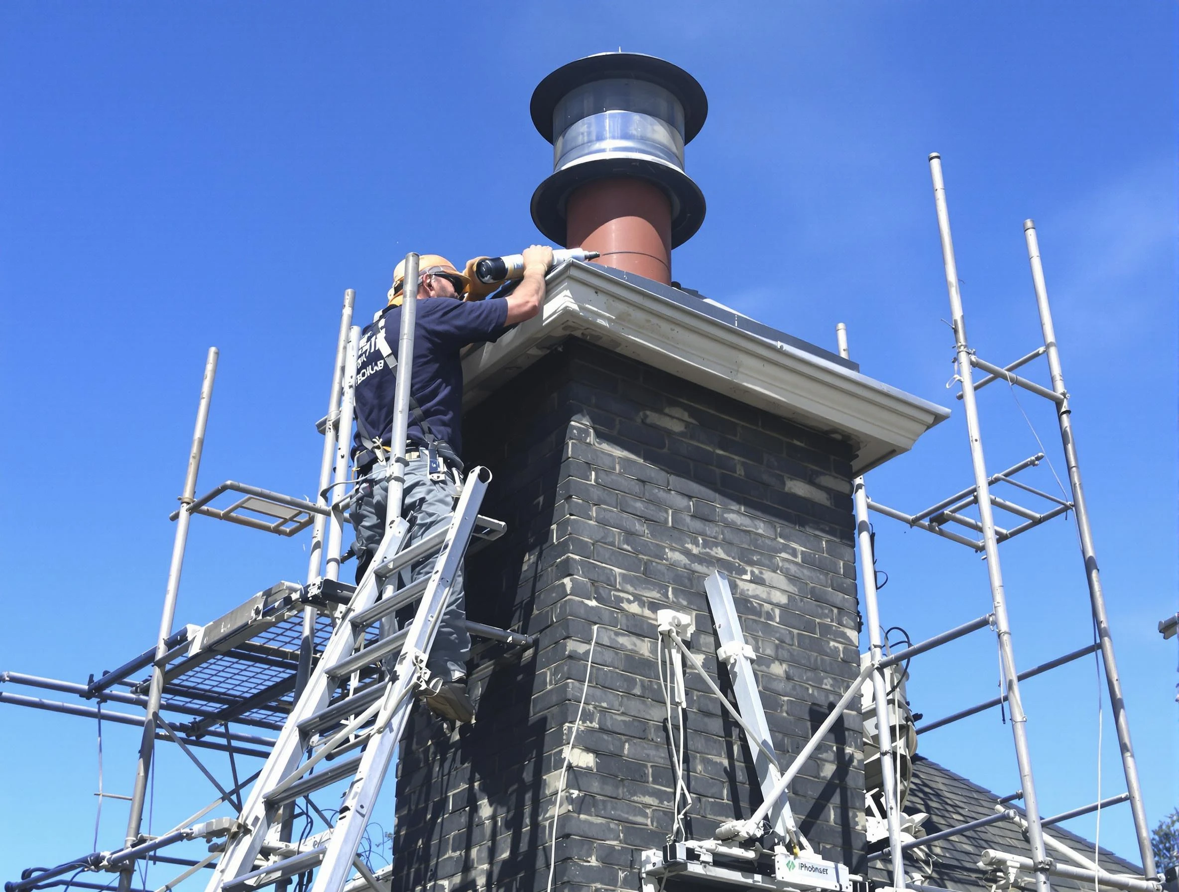 Sturdy chimney crown finished by Birmingham Chimney Sweep in Birmingham, AL