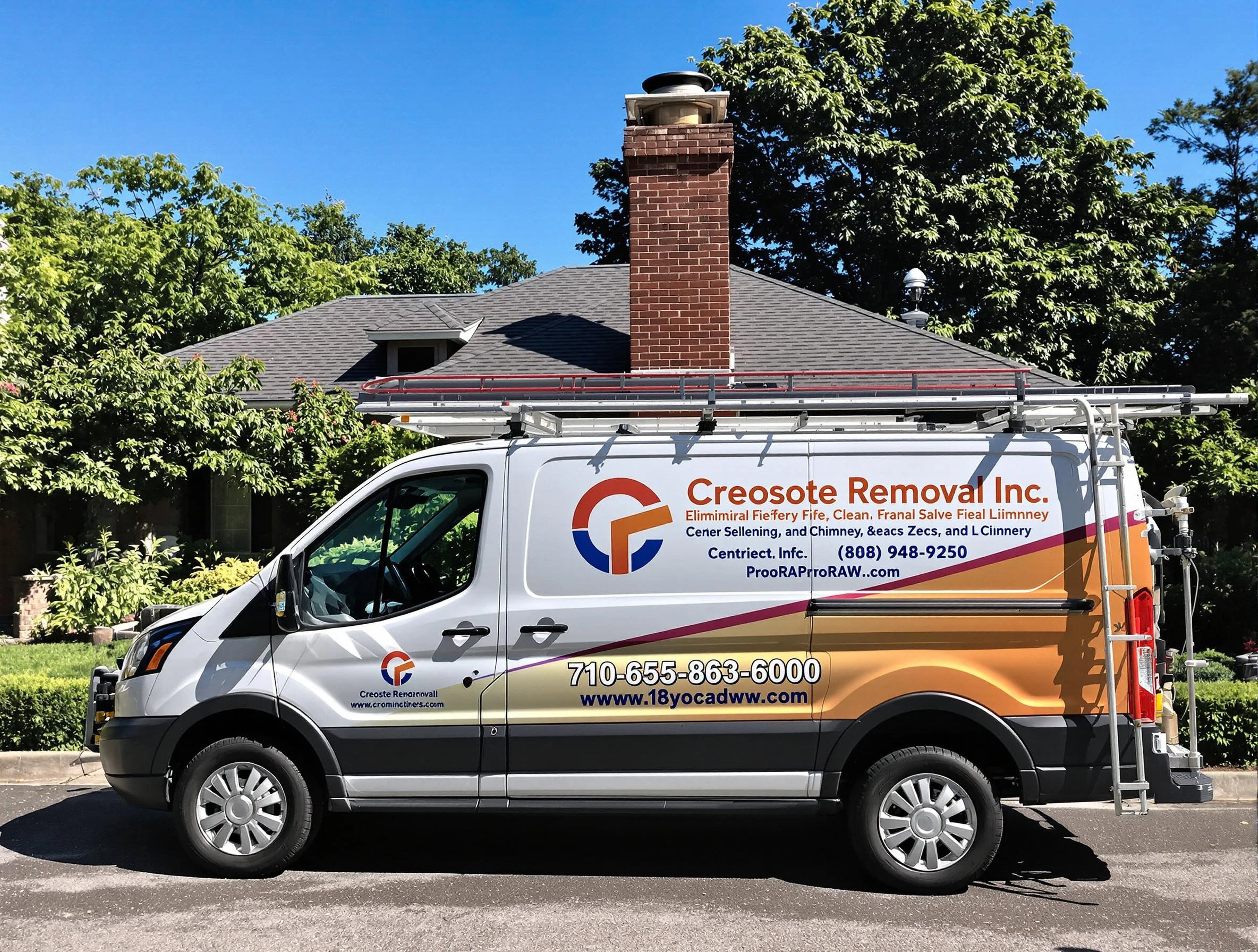 Birmingham Chimney Sweep technician removing creosote safely in Birmingham, AL
